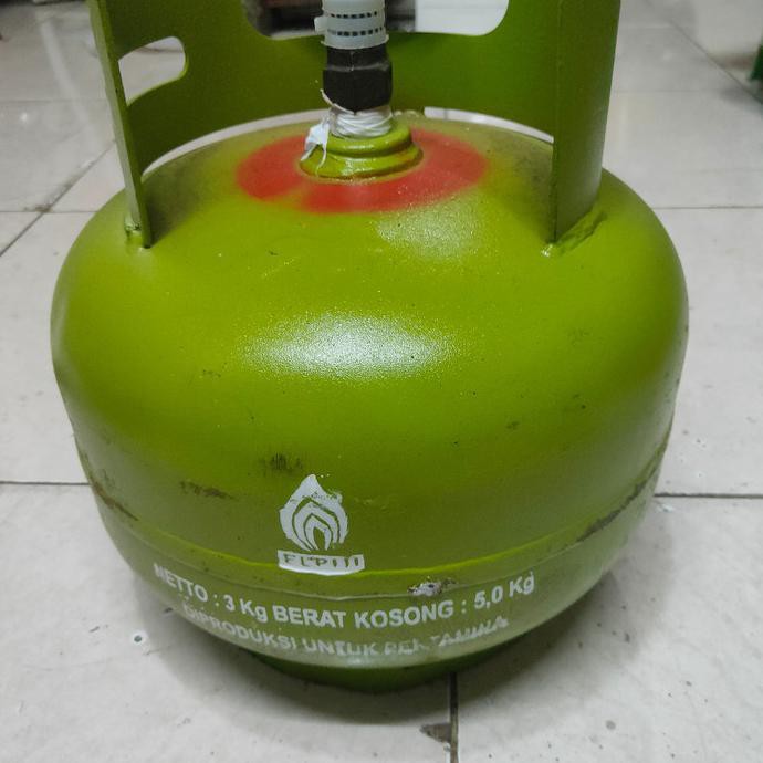 New / Tabung gas elpiji 3 kg + isi tabung melon / Barang Berkualitas