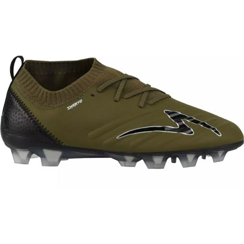 Sepatu Bola Specs Swervo Galactica FG Black Brown