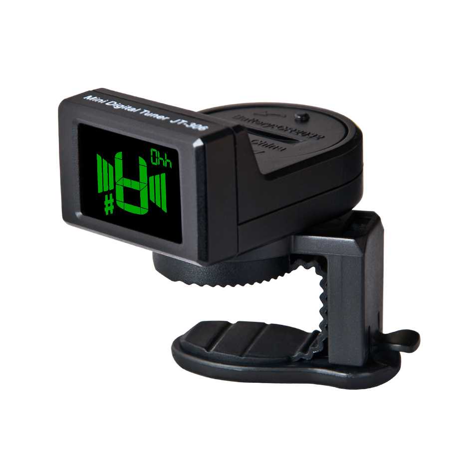 JOYO Tuner Gitar Mini Clip-on - JT-306-Hitam