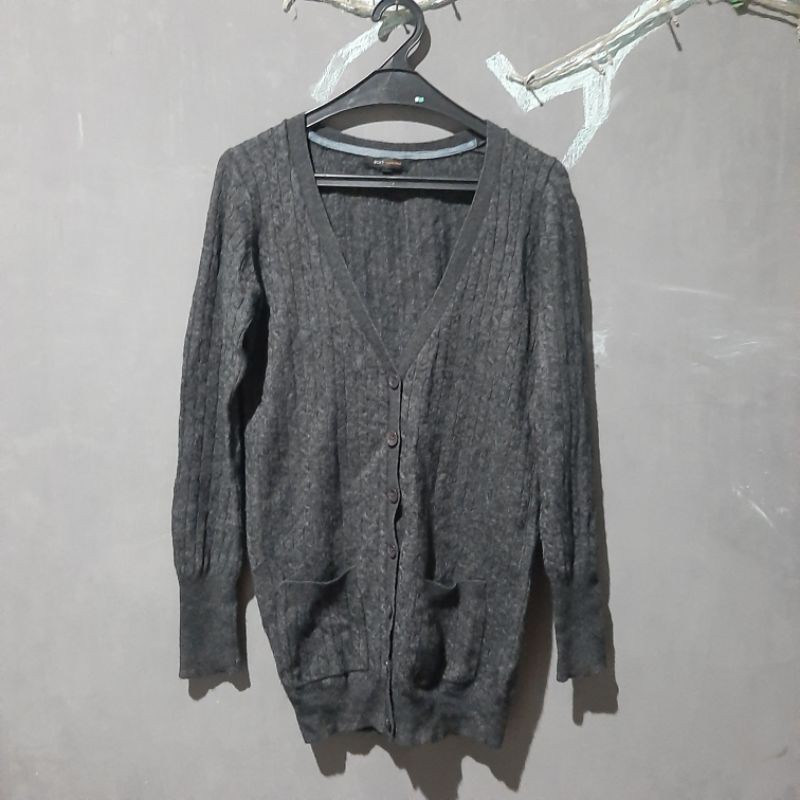 Long Cardi Rajut Kepang ❤❤❤