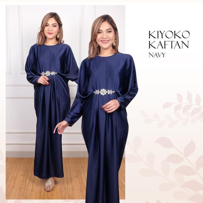 Thps Best Seller Kiyoko Kaftan Dress - Hitam 36Hs