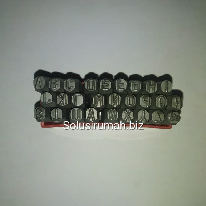 Huruf Ketok Huruf 6mm 27pcs Drip Huruf Tanpa Angka