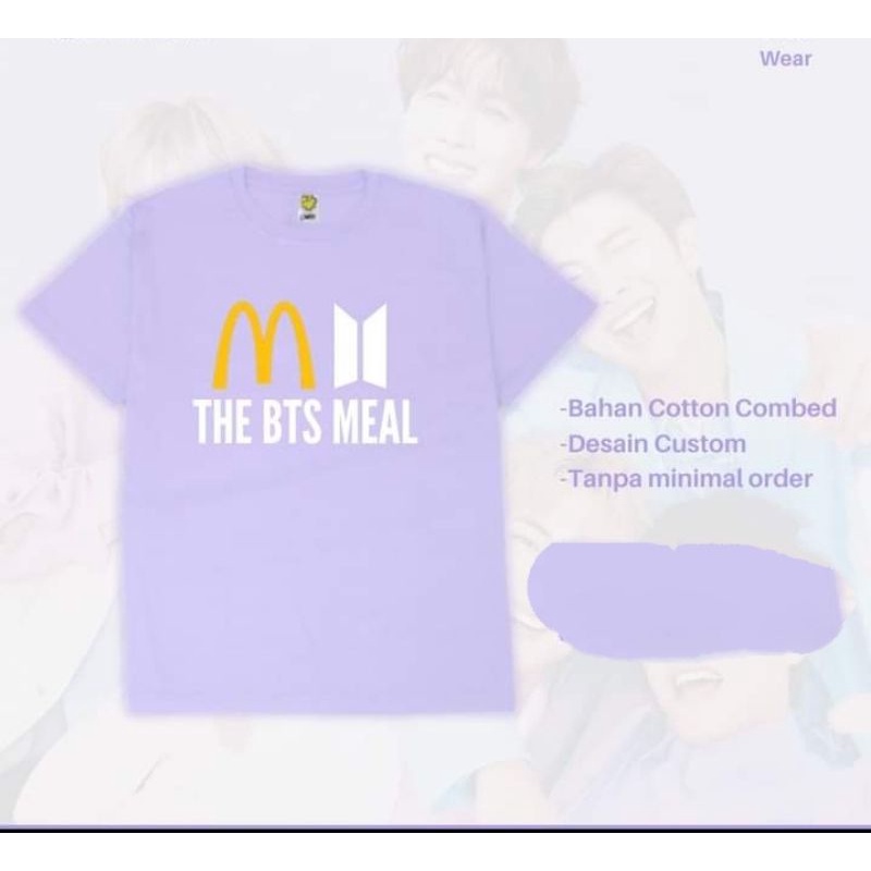 kaos McD BTS meal (viral)
