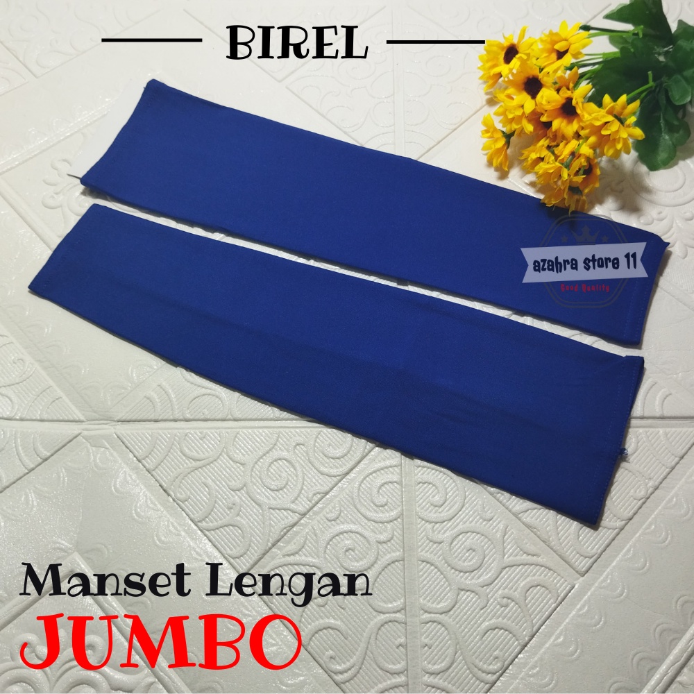 Manset Tangan Panjang Wanita Jumbo Spandek Premium Big Size