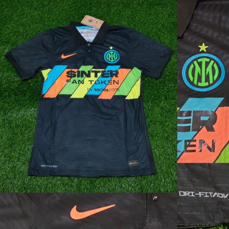 JERSEY BOLA INTER MILAN 3RD 2021/2022 GRADE ORI