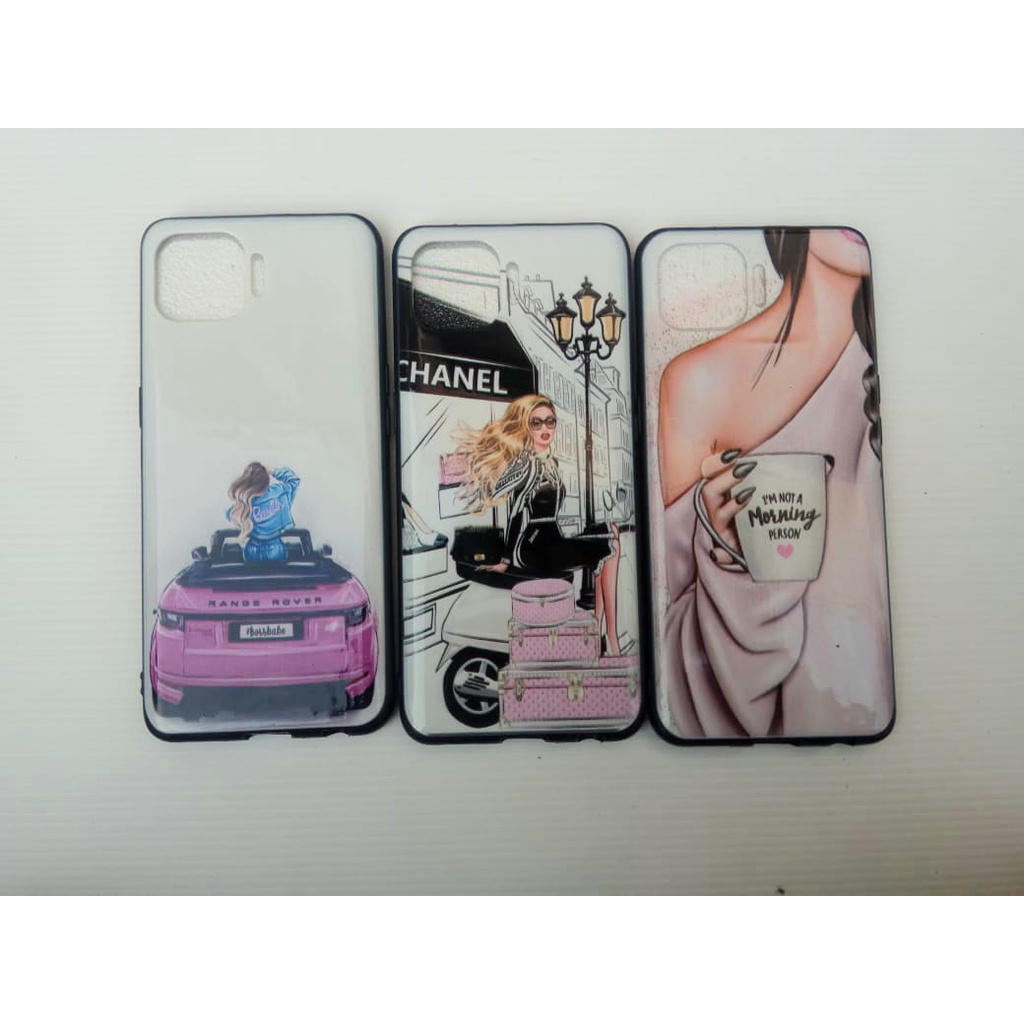 2IN1 case gambar karakter cewek hp redmi 7a redmi 7 redmi 9 redmi 9prime redmi 8a redmi note 9