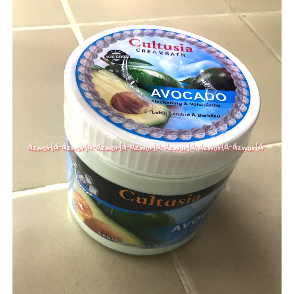 Cultusia Creambath Avocado Perawatan Untuk Rambut Rusak Dan Kering