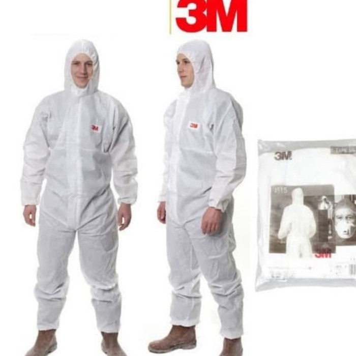 Baju Safety Pelindung 3M 4515 Coverall Original