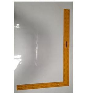 

➺ KENMASTER Penggaris 24 in Siku Baja 40 x 60 Cm Tukang Carpenter Square ♧