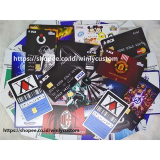 KARTU EMONEY E TOLL DESIGN BCA KREDIT CARD BLACK 17 E