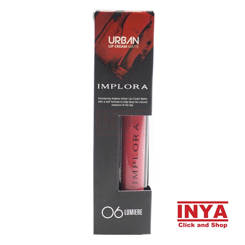 IMPLORA URBAN LIP CREAM MATTE 06 LUMIERE 2.9gr