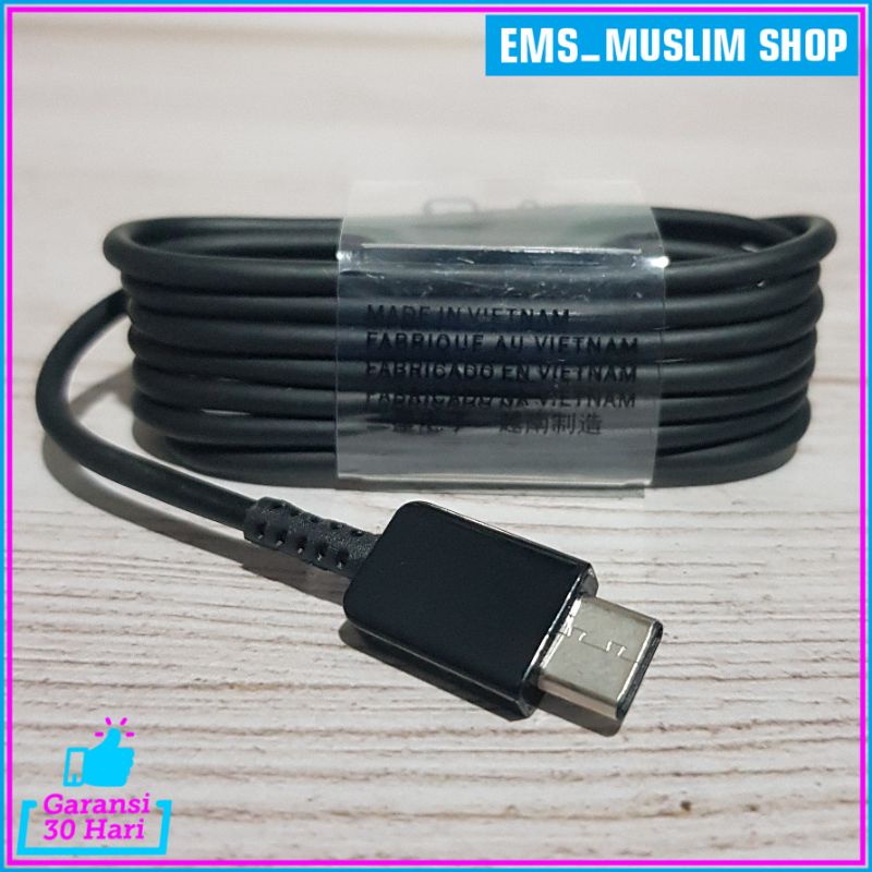 Kabel Data Usb Type C Samsung Fast Charging A52s A23 A13 Lte Original