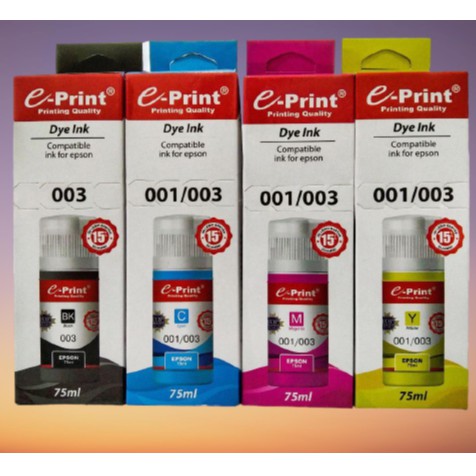 Jual E-PRINT Tinta Printer Epson 003 L Series 75ml | Shopee Indonesia