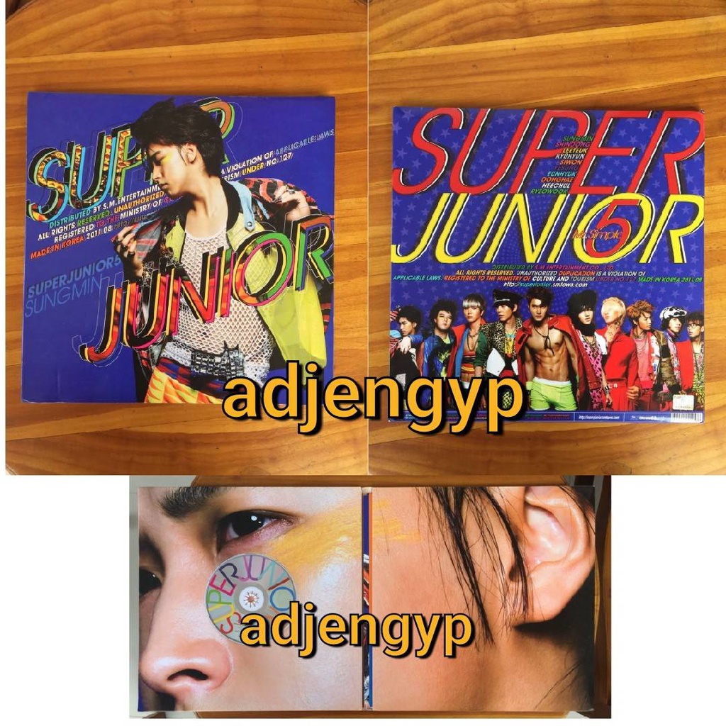 ALBUM Super Junior - Mr. Simple SUNGMIN murah