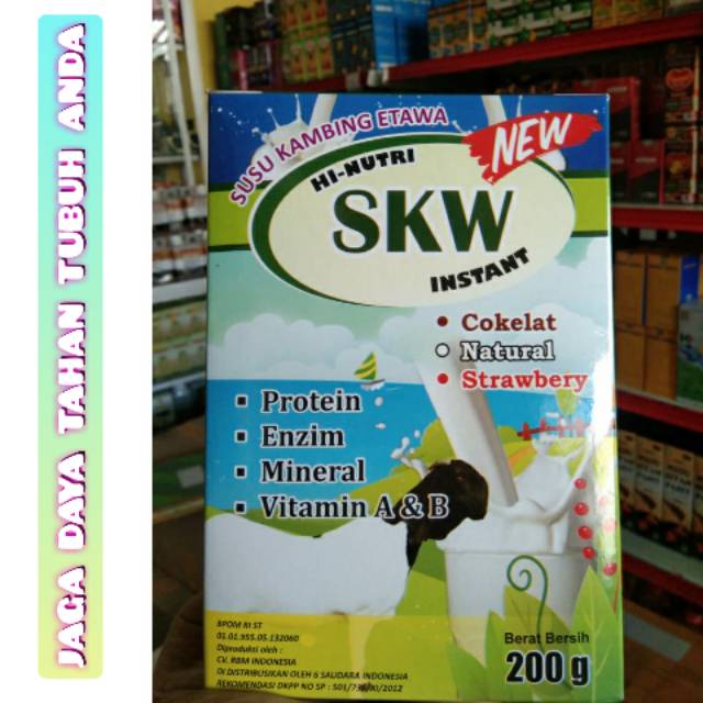 

SUSU KAMBING ETAWA BERKUALITAS SKW HI NUTRI