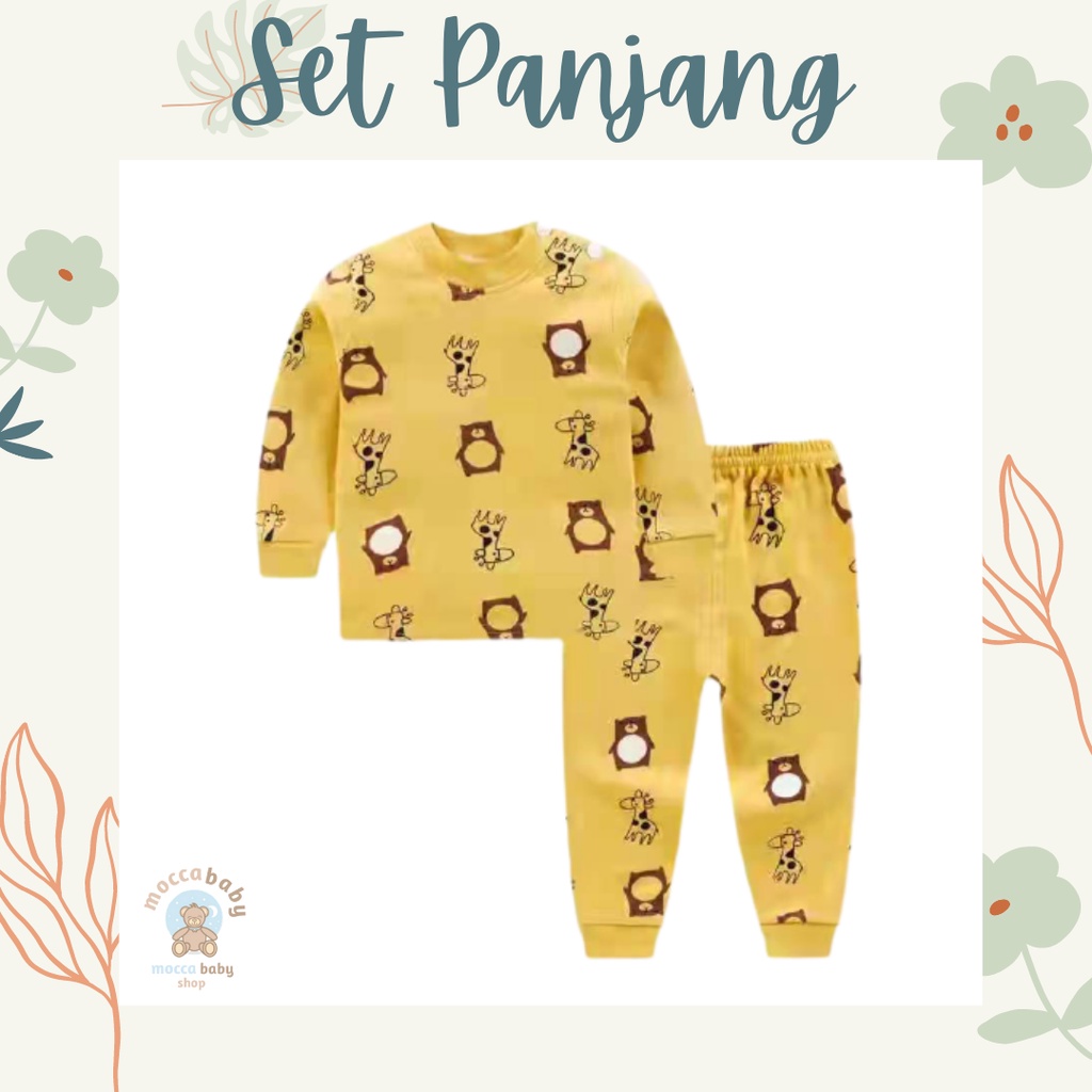 MBSS Baju Premium Anak Bayi Piyama Jumper Jumpsuit Celana Tidur Lengan Panjang NEW H5 111