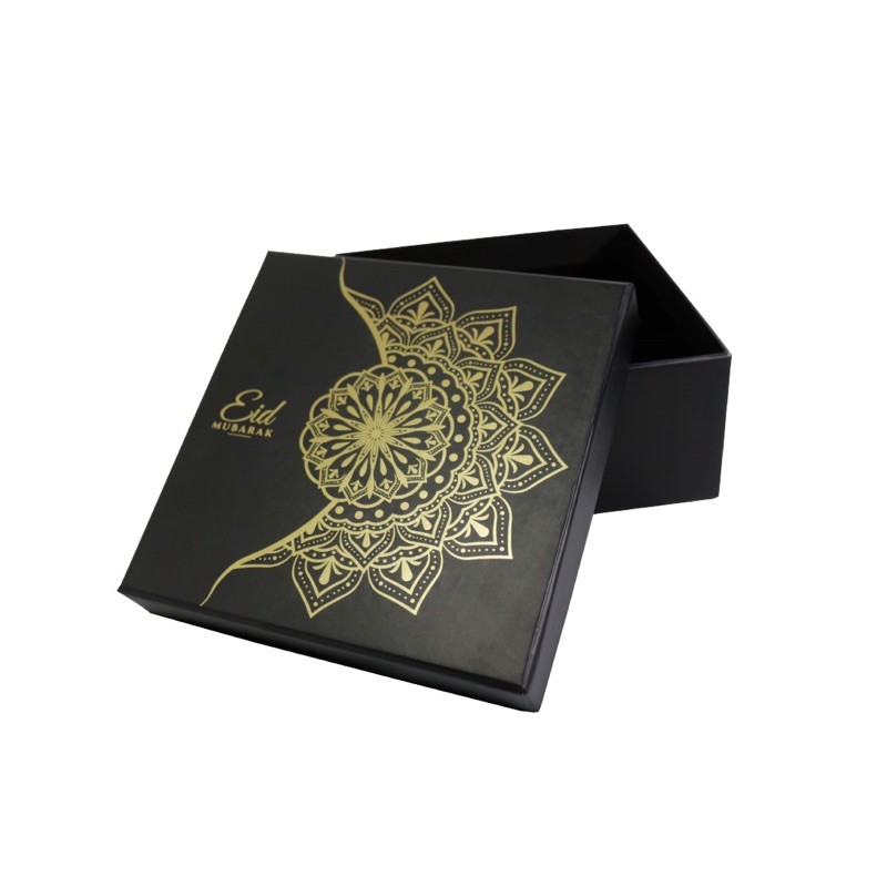 

HEEYYBOX | Hard Box Eid Mubarak Black & Gold / Kotak Kado Hampers Eid Mubarak Warna Hitam & Emas.