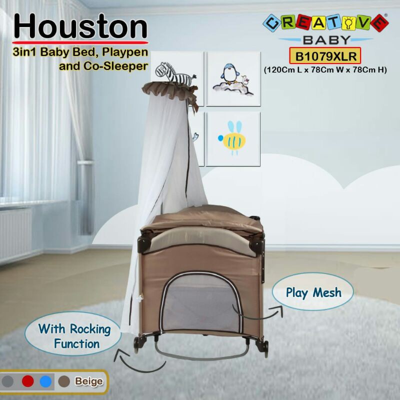 Creative Baby Box Houston B1079XLR  ( Box Bayi Creative )