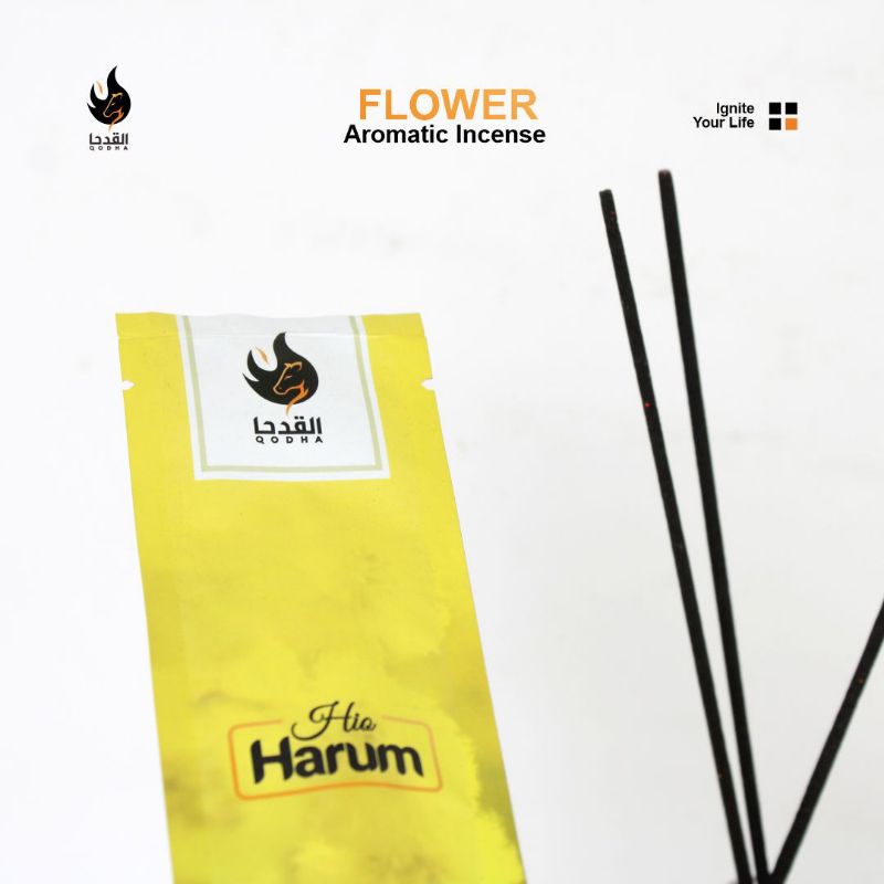 Bukhur Buhur Dupa Lidi Stick Aromaterapi QODHA Hio Harum Isi 20 Sticks Aroma AKASIA