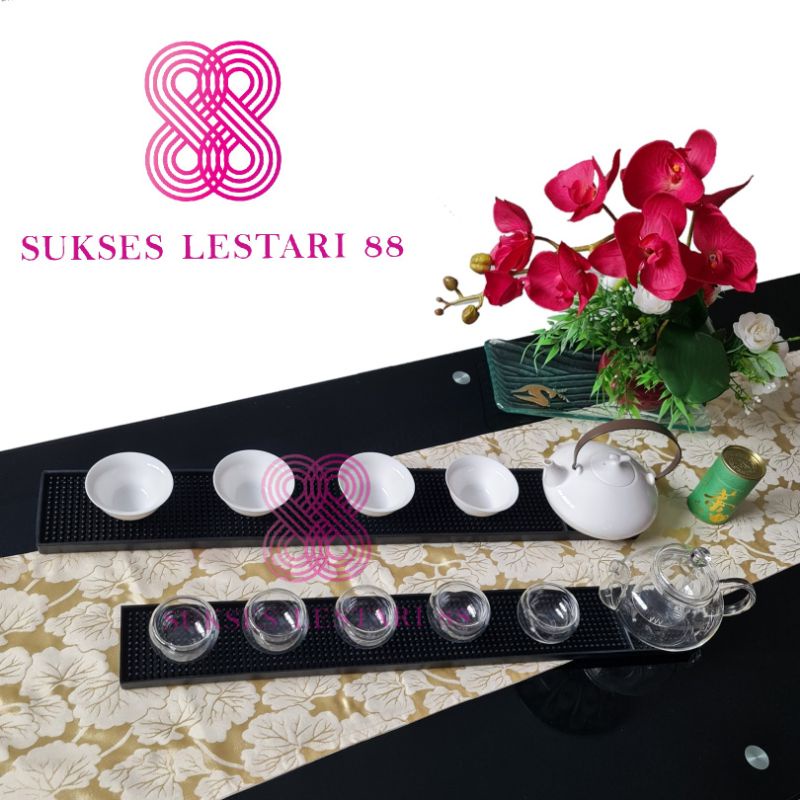 Bar Mat Alas Gelas Tea Set