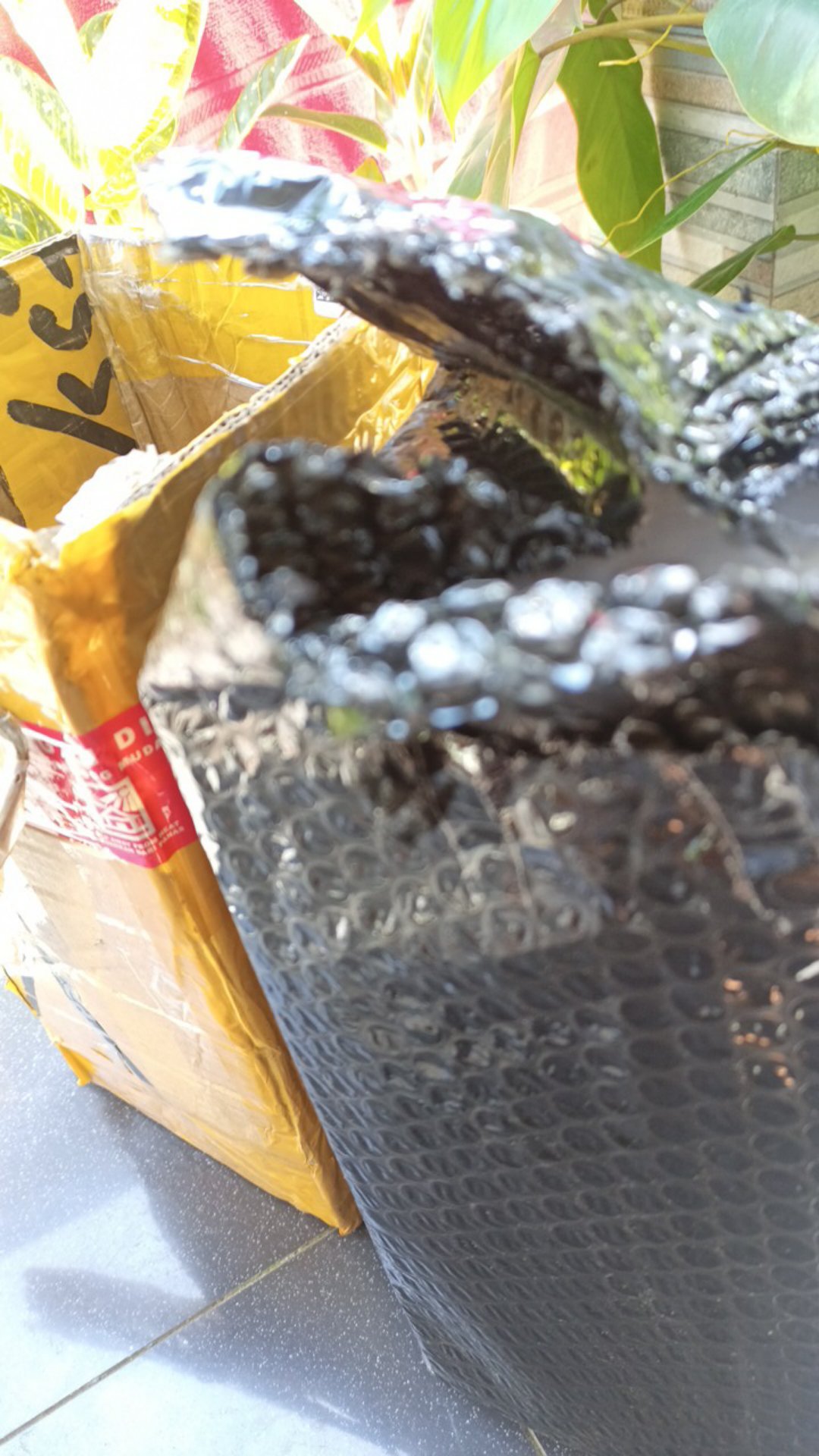 Teko Leher Angsa Kopi Coffee Maker Pot V60 Drip Kettle Teko Barista 1200ml Thermometer