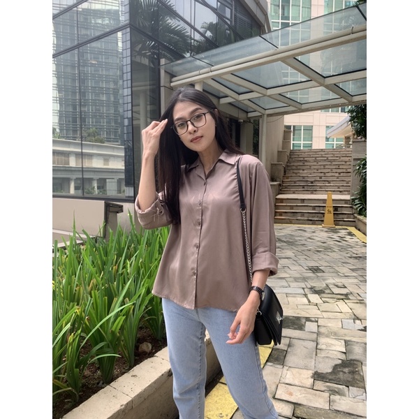 Severli Cella Shirt Kemeja Wanita-Milo