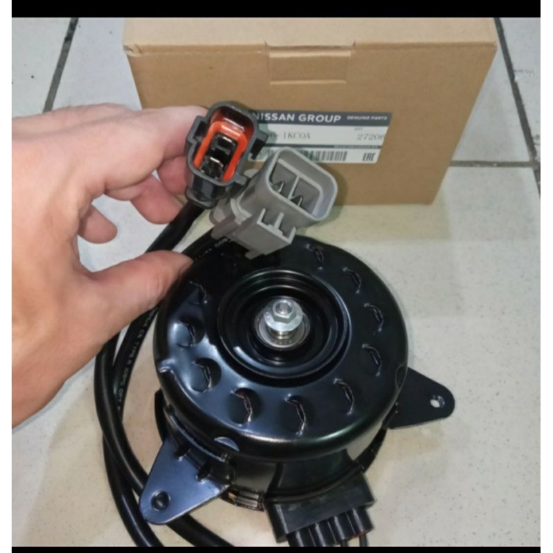 motor fan kipas ac radiator nissan juke evalia