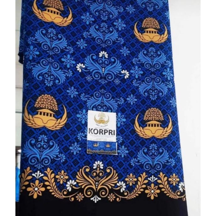kain batik korpri terbaru 2022 katun original  batik korpri c 40s original sekar bengawan  batik kor