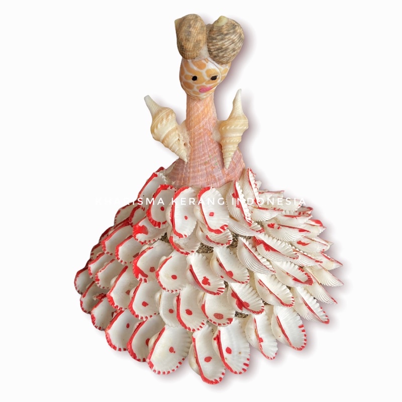 HIASAN KERANG LAUT KERAJINAN KERANG SEASHELLS ORNAMENT BY KHARISMA KERANG INDONESIA