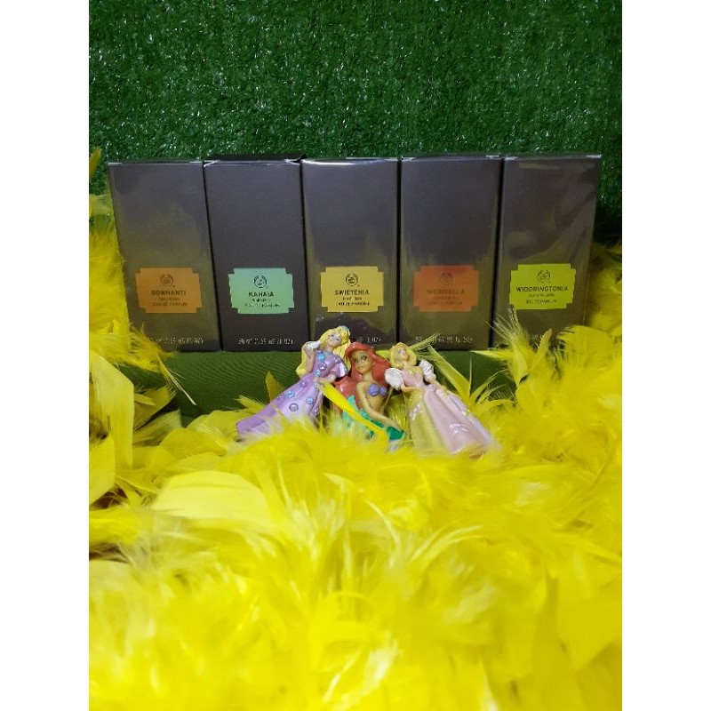 the body shop edp 50ml swietenia, nigritella, kahaia, widdringtonia, bowhanti