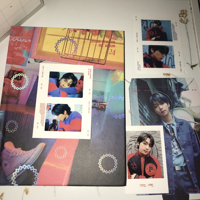 ALBUM JEONG SEWOON - 24 PART 2 (Zero Ver.)