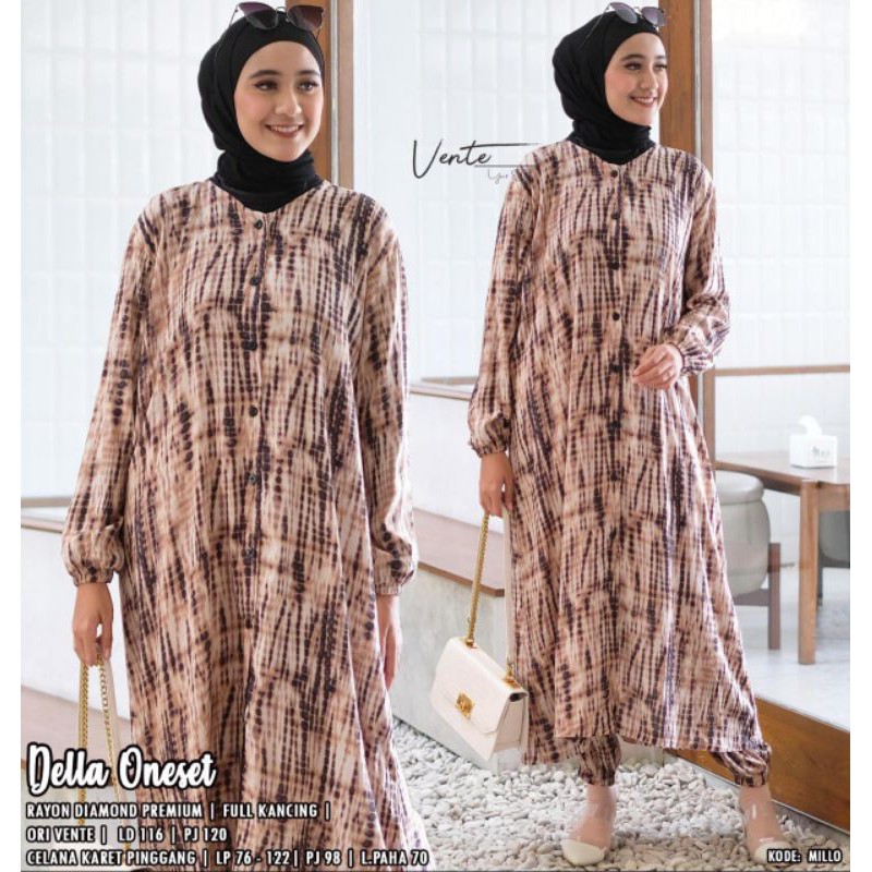 setelan wanita della onset by vente