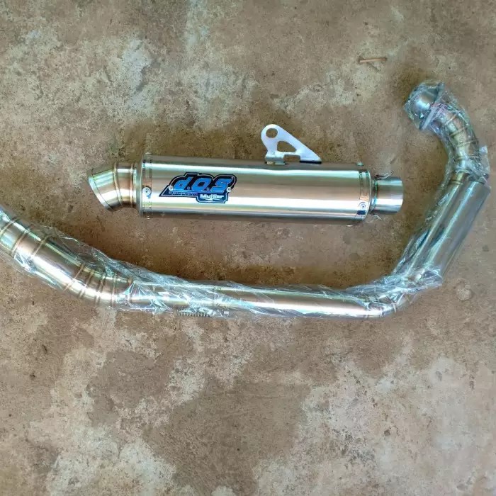 KNALPOT DOS BOOM TIGER. TIGER REVO KNALPOT TIGER KNALPOT RACING FULLSET PIPA + SLENCER