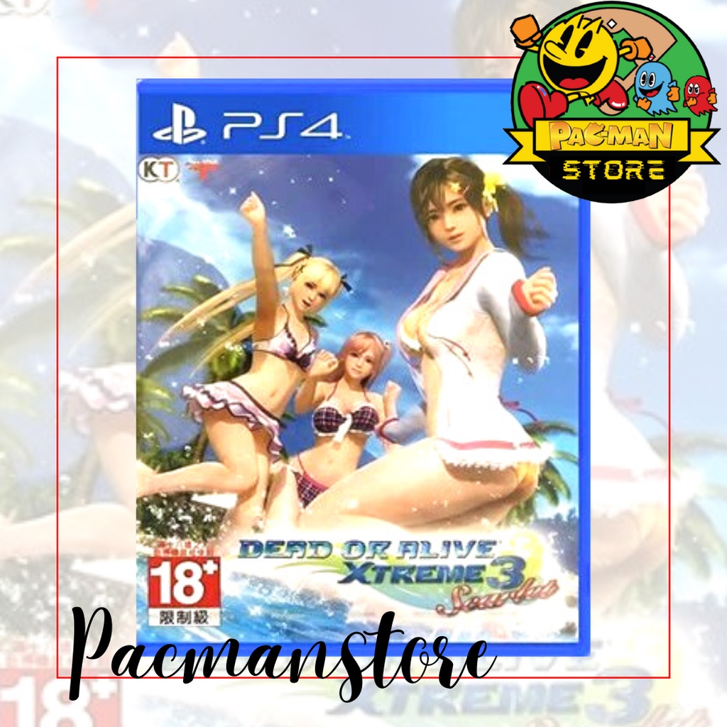 PS4 Dead or Alive Xtreme 3 Scarlet - RARE SEGEL