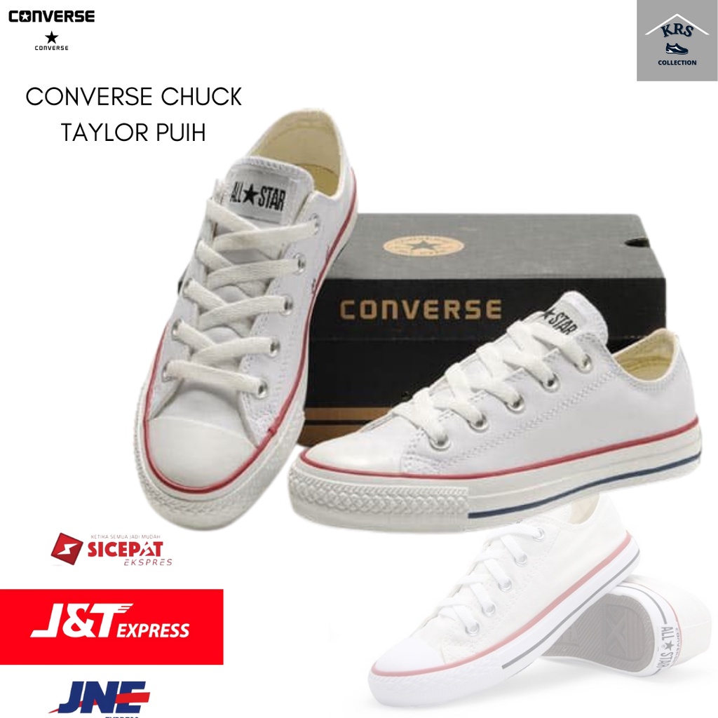 SEPATU CONVERSE CHUCK TAYLOR  PUTIH ORIGINAL pria/wanita