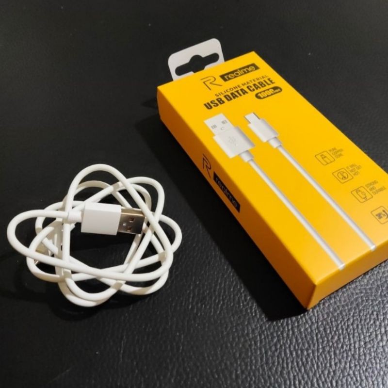 Kabel Data Fast Charging Realme ORIGINAL 100% Micro USB ORI