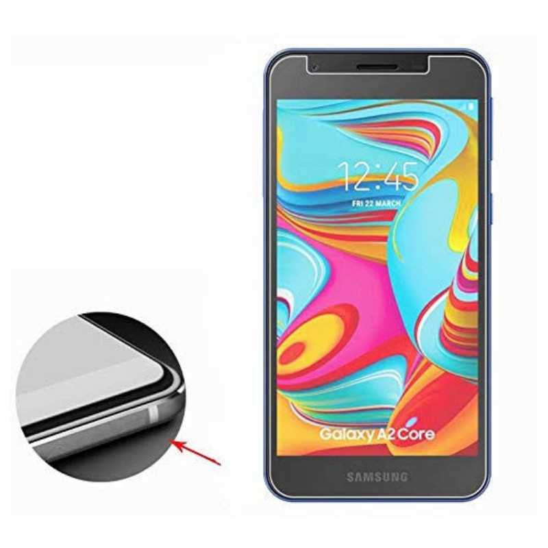 Tempered Glass Samsung A2 Core Bening non full