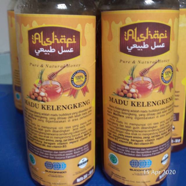

Madu Kelengkeng AL-SHAFI 300gr