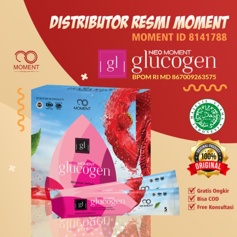 

NEOGLUKOGEN MOMENT minuman kolagen terlaris dijamin asli