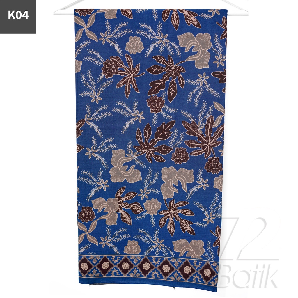 KAIN BATIK PREMIUM Bahan Katun Motif Daun Pepaya Warna Merah 721904 Cap 72 Jarik Jarit Samping Kebat Panjang Batik Katun Modern Premium Bahan Seragam Batik Pernikahan Kantor Keluarga Murah Kamen Jadi Batik Bali Lembaran