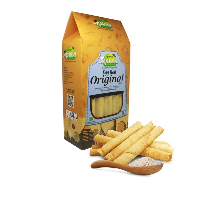 

Pawon Narasa Snack Egg Roll - Original - 130gr