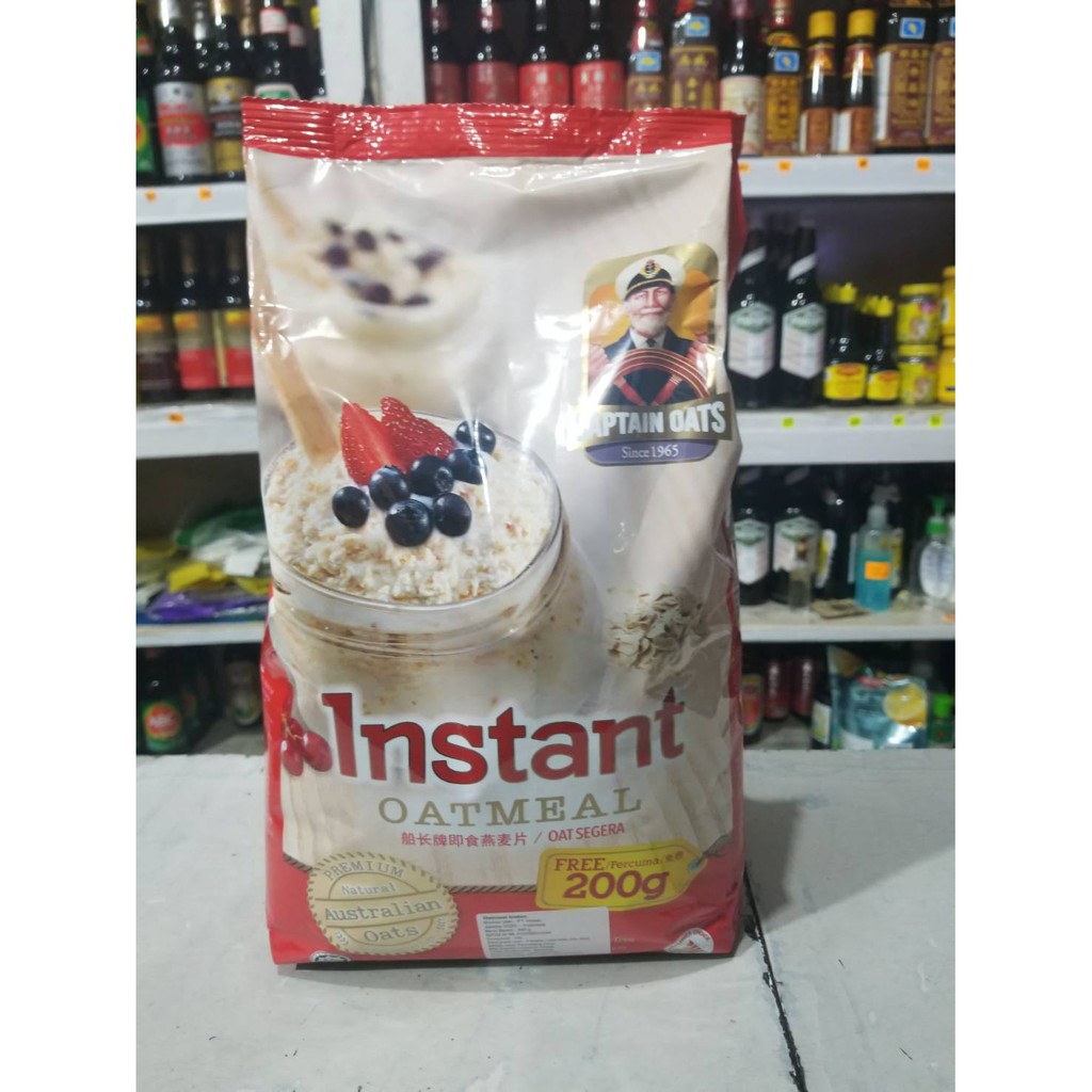 

CAPTAIN OATS OATMEAL INSTAN CAPTAIN OATS 1KG