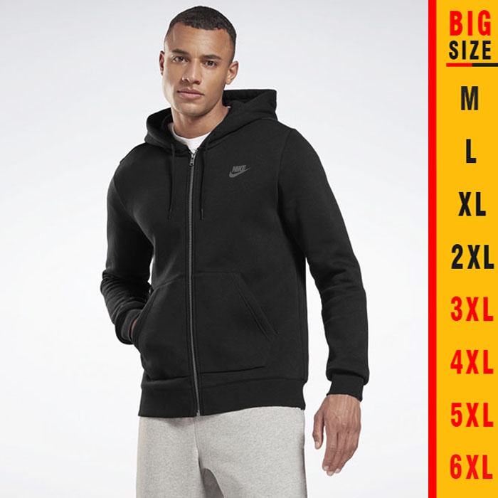 JAKET PRIA JUMBO NIKE JAKET HOODIE PRIA HOODIE OVERSIZE PRIA SWEATER HOODIE PRIA NXL XXL XXXL XXXXL XXXXXL