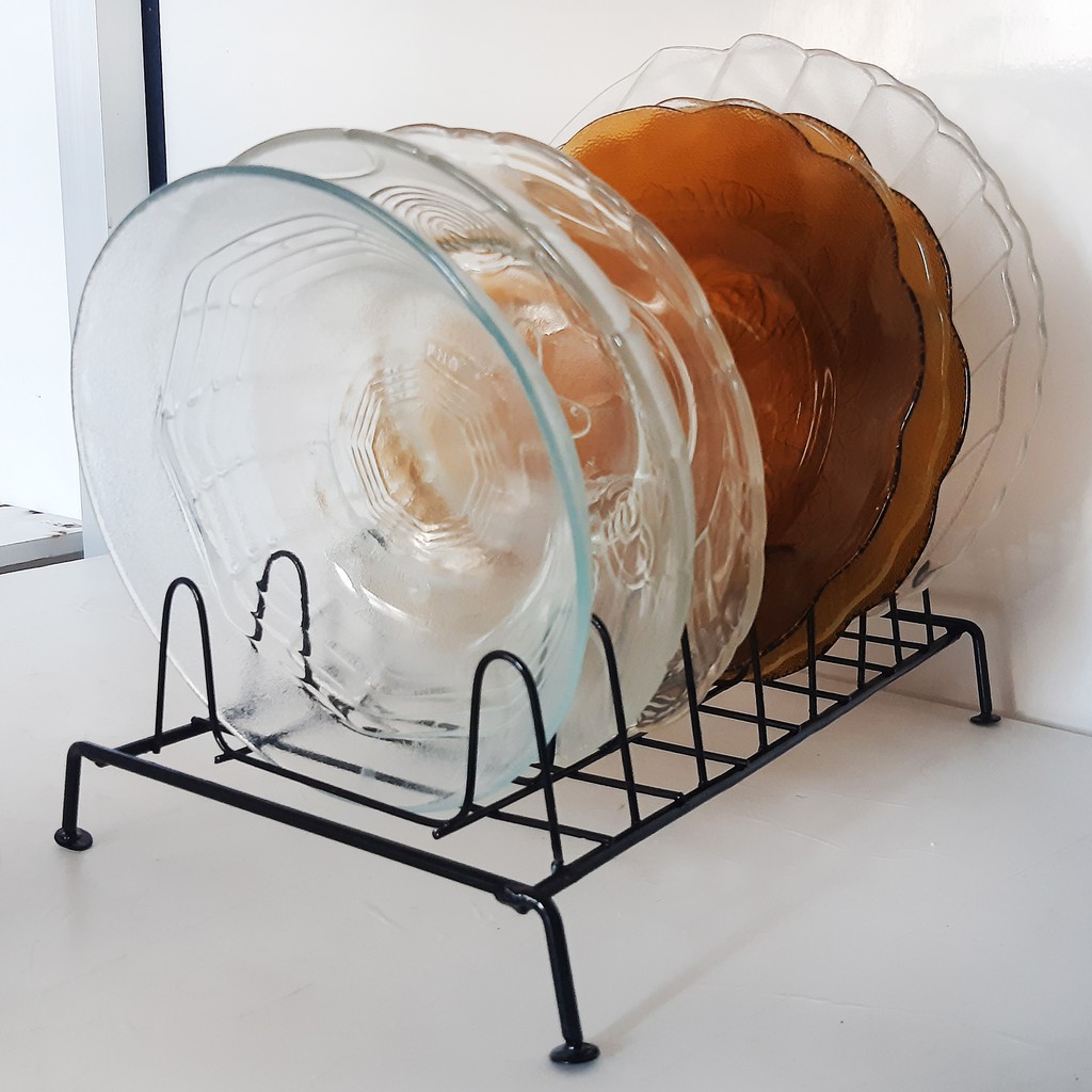 GUNINCO RAK PIRING Dapur Portable Plate Organizer Rack GUNINCO RAK PIRING Dapur Portable Plate Organizer Rack