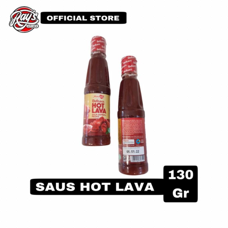 

Mamasuka Hot Lava 130ml - Saus Pedas Cabai