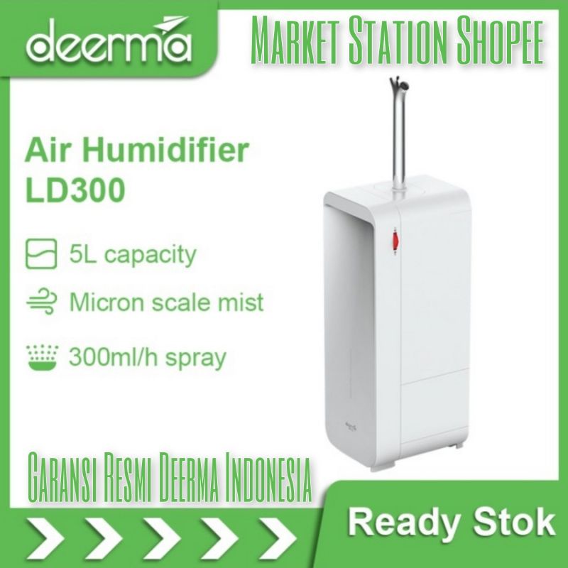 Deerma LD300 Stand Ultrasonic Humidifier 5L Smart Aroma Diffuser