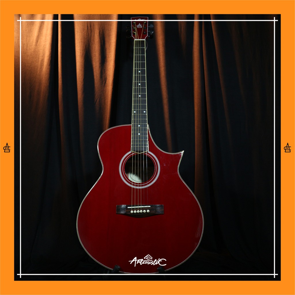 Gitar Akustik Medium Artcoustic Red Edition