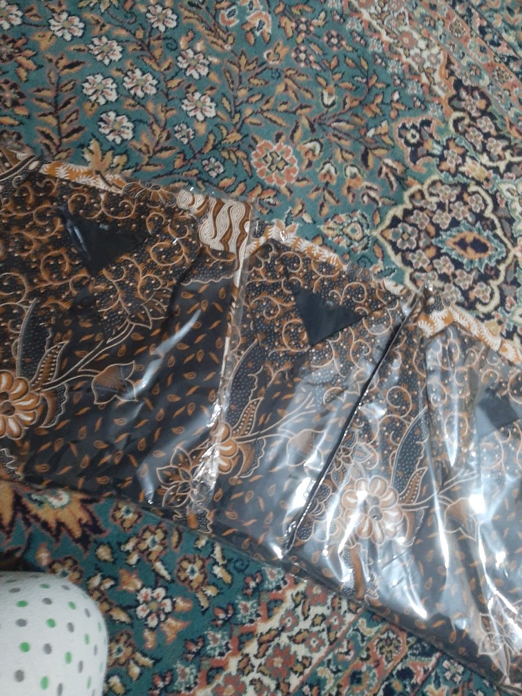 Vijay Pendek Kemeja Batik Pria Full Furing Katun Sragenan
