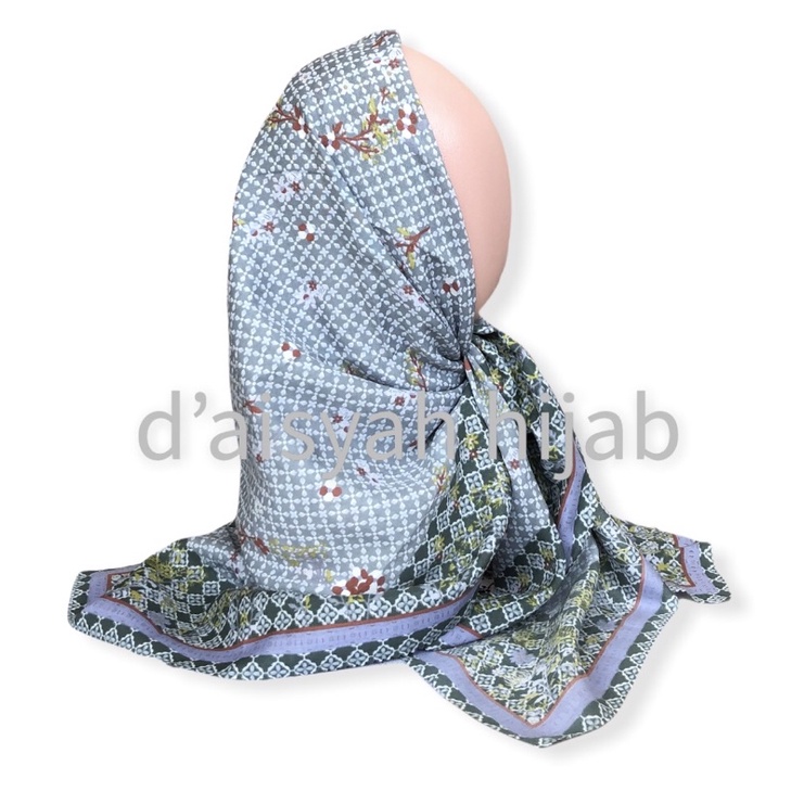 Hijab Voal Motif Laser Cut Jilbab Segi Empat Deenay by Farsya Adeeva