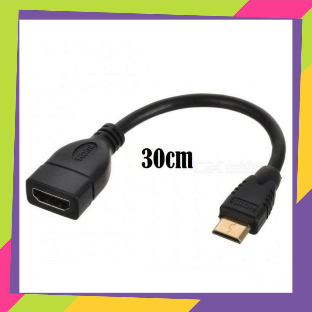 Kabel HDMI Extender male to female 30cm - Extension WIre Male Female 30 cm